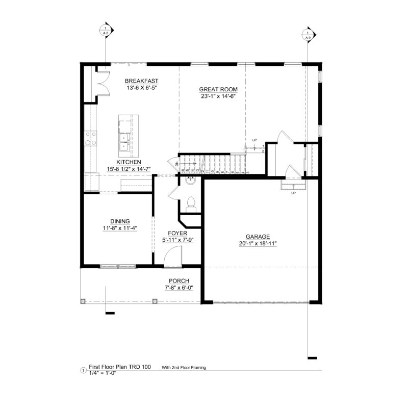 2D Floor Plan Rendering