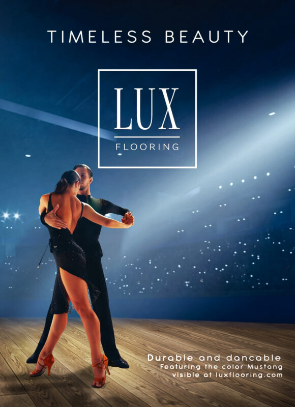 Lux Flooring Dance Studio Interior Rendering