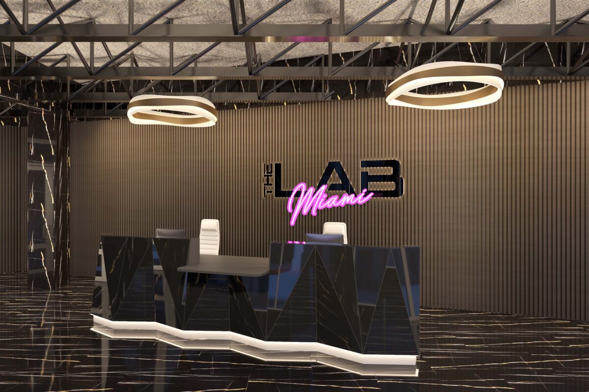 The Lab Miami Reception Render